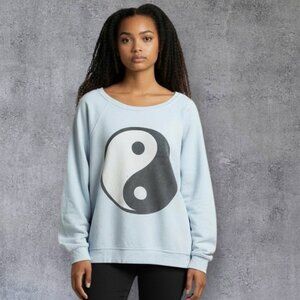 RETROBRAND X FREE PEOPLE YING YANG OVERSIZED SWEATSHIRT